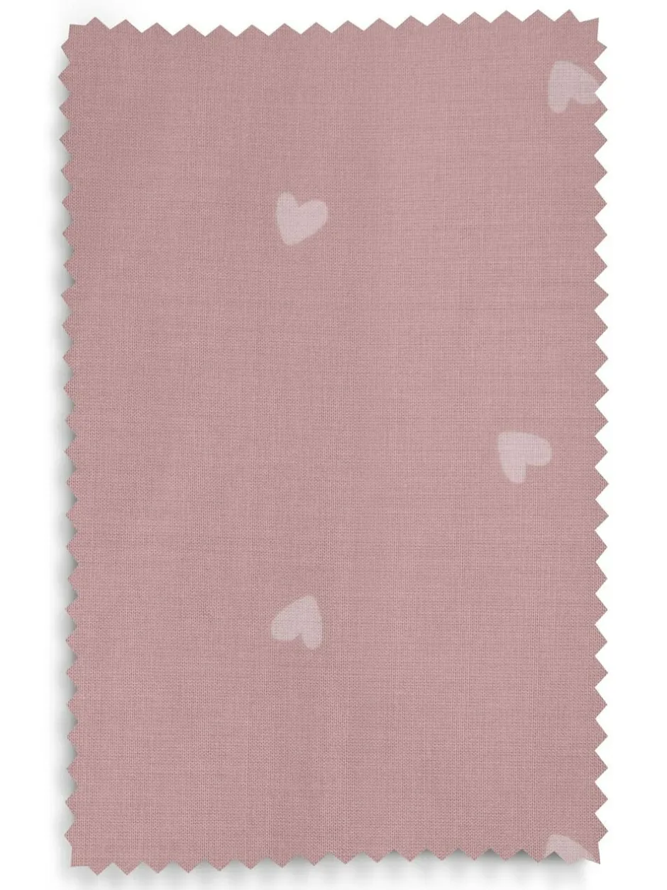 Next Pink Wave Edge Heart Eyelet Blackout Curtains New