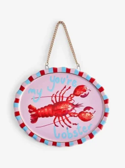 Next Pink Youre My Lobster Hanging Decoration