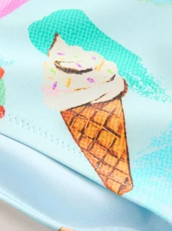Next Swimsuit (3mths-10yrs) Pink/Blue Ice Cream Outlet