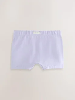 Next Pink/Blue Soft Touch Short Briefs 5 Pack (2-16yrs) Outlet