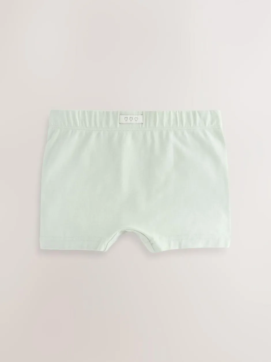 Next Pink/Blue Soft Touch Short Briefs 5 Pack (2-16yrs) Outlet