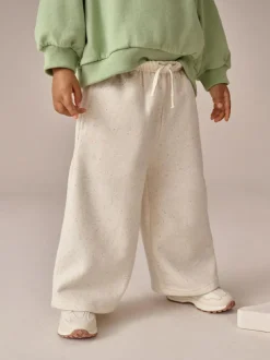 Next Wide Leg Joggers 3 Pack (3mths-7yrs) Pink/Burgundy/Oatmeal Outlet