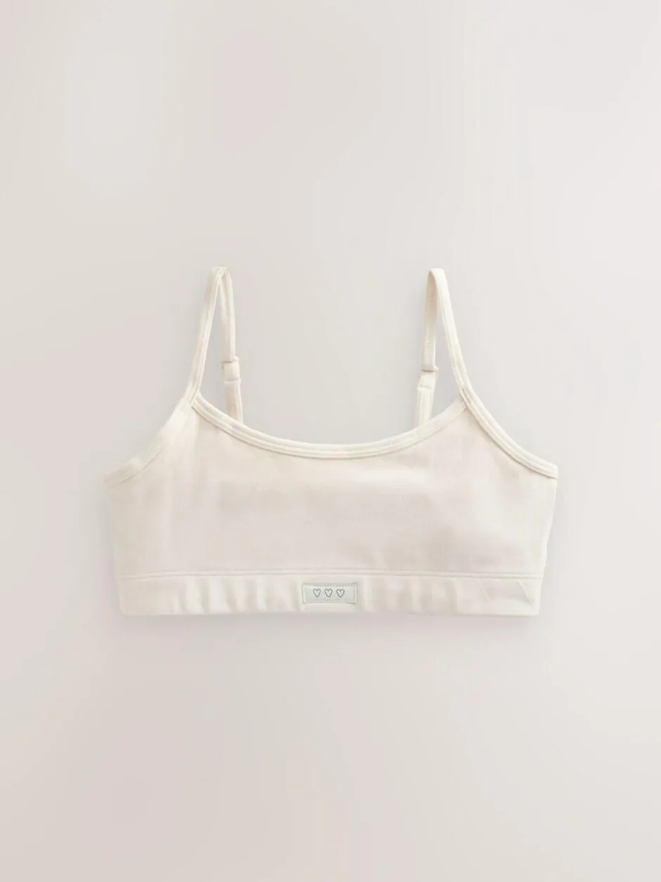 Next Pink/Cream Soft Touch Strappy Crop Top (5-16yrs) Hot