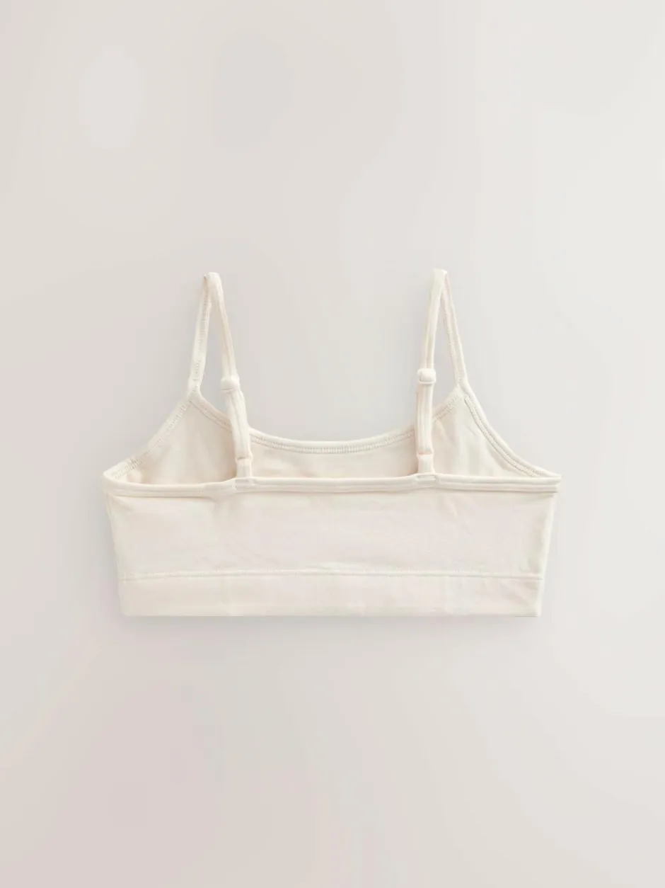 Next Pink/Cream Soft Touch Strappy Crop Top (5-16yrs) Hot
