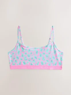 Next Crop Tops 3 Pack (5-16yrs) Pink/Purple New