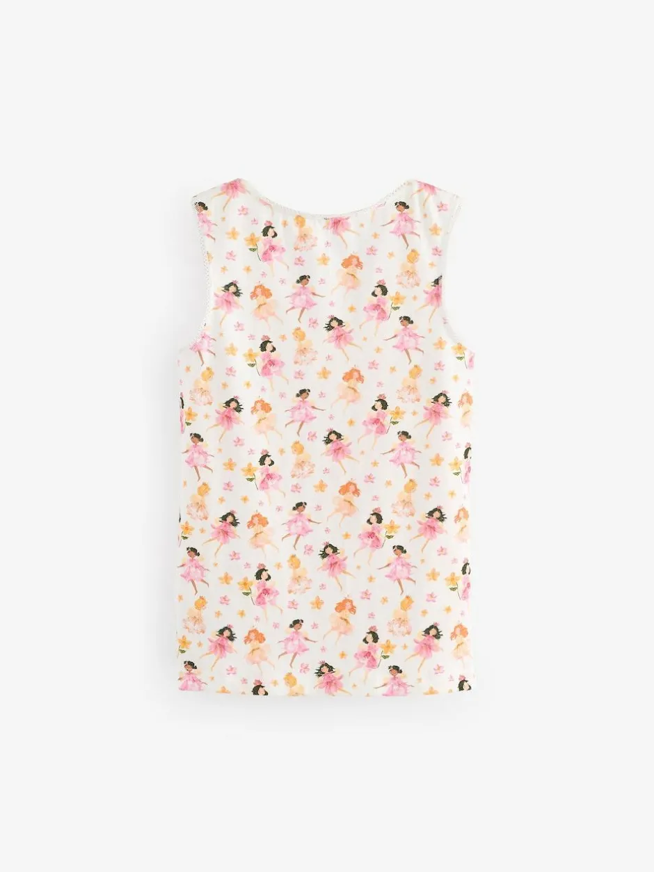 Next Fairy Vests 3 Pack (1.5-16yrs) Pink/White Online
