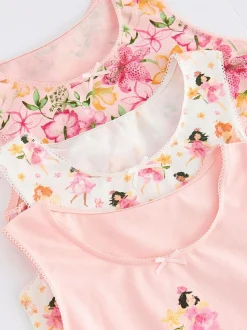 Next Fairy Vests 3 Pack (1.5-16yrs) Pink/White Online