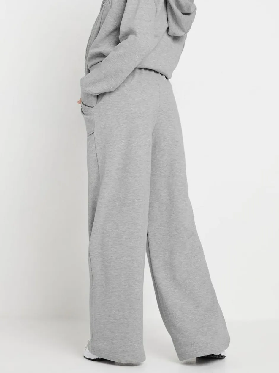 PixieGirl Petite Grey Pocket Patch Wide Leg Joggers Hot