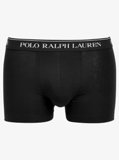 Polo Ralph Lauren Black Stretch Cotton Boxers 3 Pack Outlet