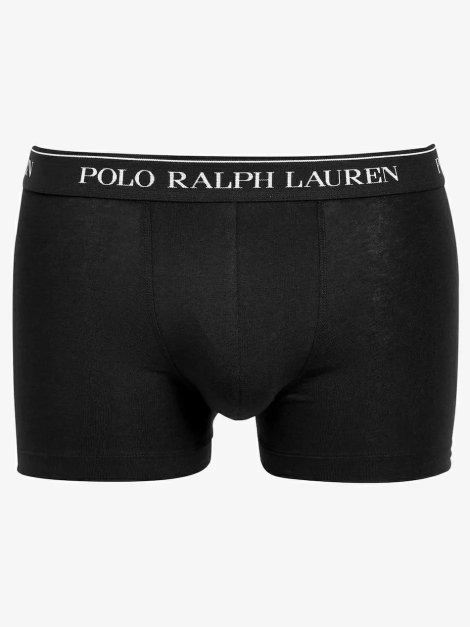 Polo Ralph Lauren Black Stretch Cotton Boxers 3 Pack Outlet