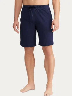 Polo Ralph Lauren Cotton Jersey Stretch Shorts Blue Chrome Online