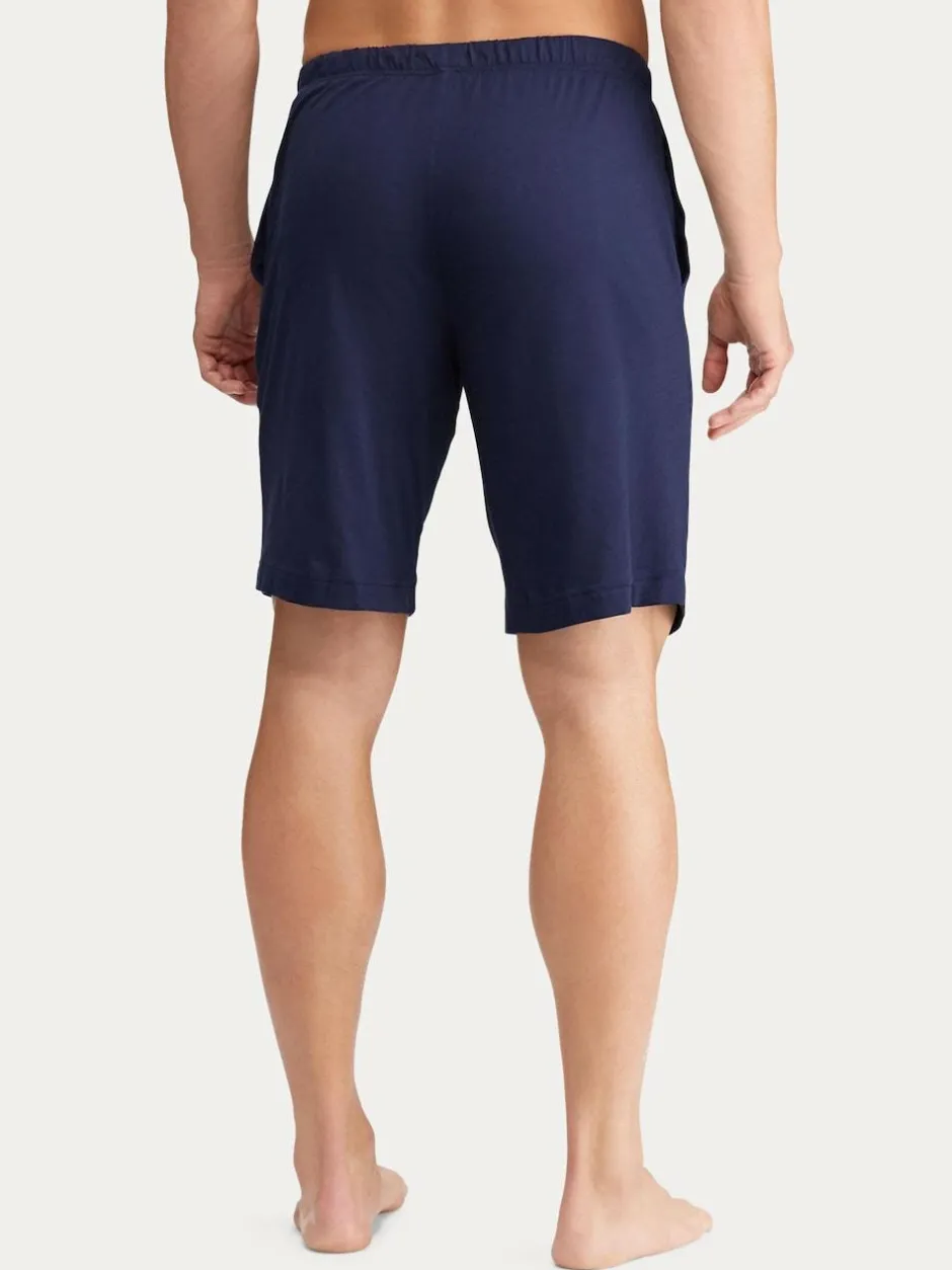 Polo Ralph Lauren Cotton Jersey Stretch Shorts Blue Chrome Online