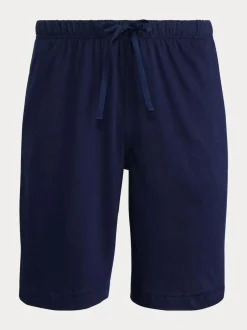 Polo Ralph Lauren Cotton Jersey Stretch Shorts Blue Chrome Online