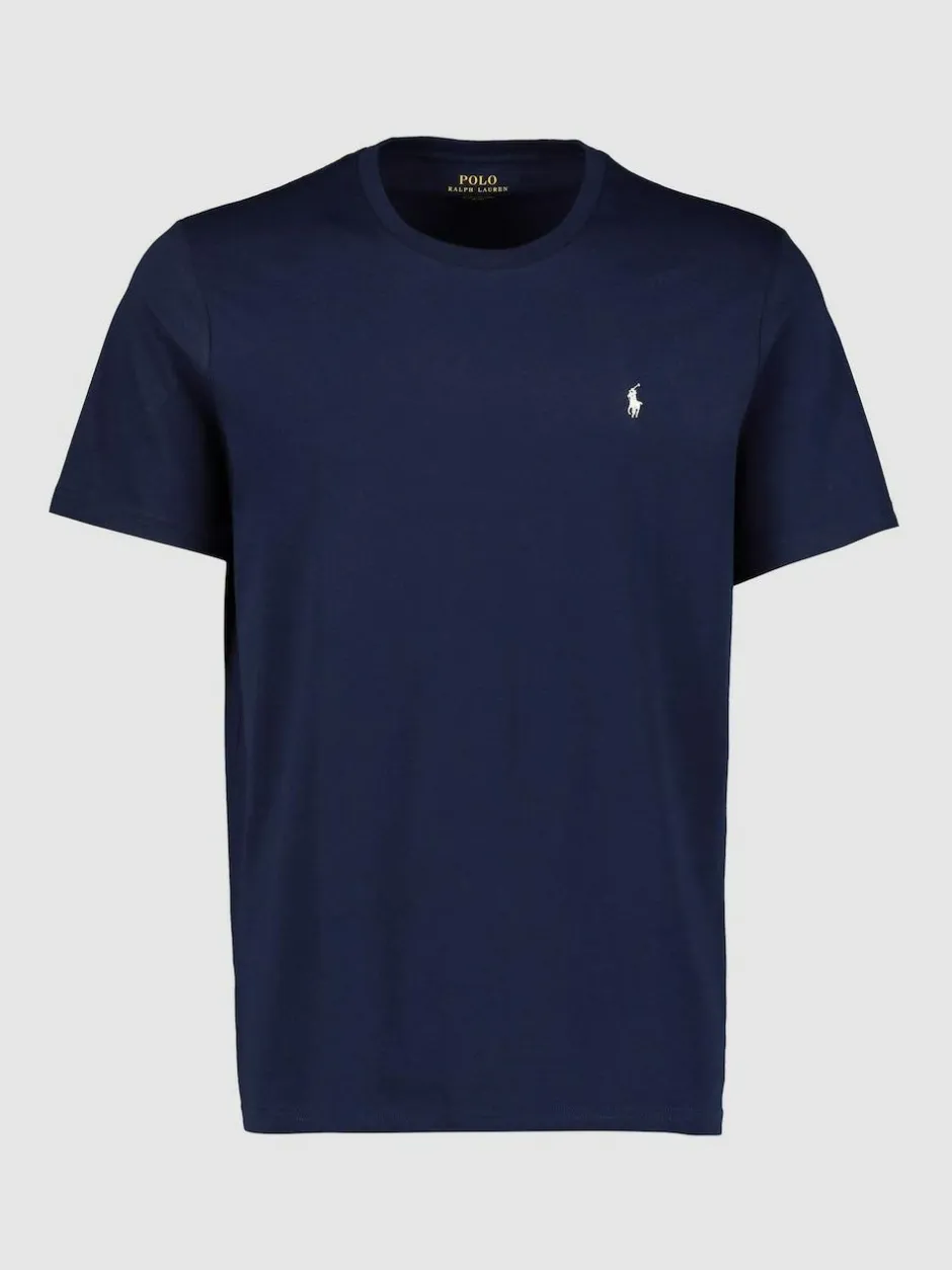 Polo Ralph Lauren Logo Cotton Jersey T-Shirt Navy Best