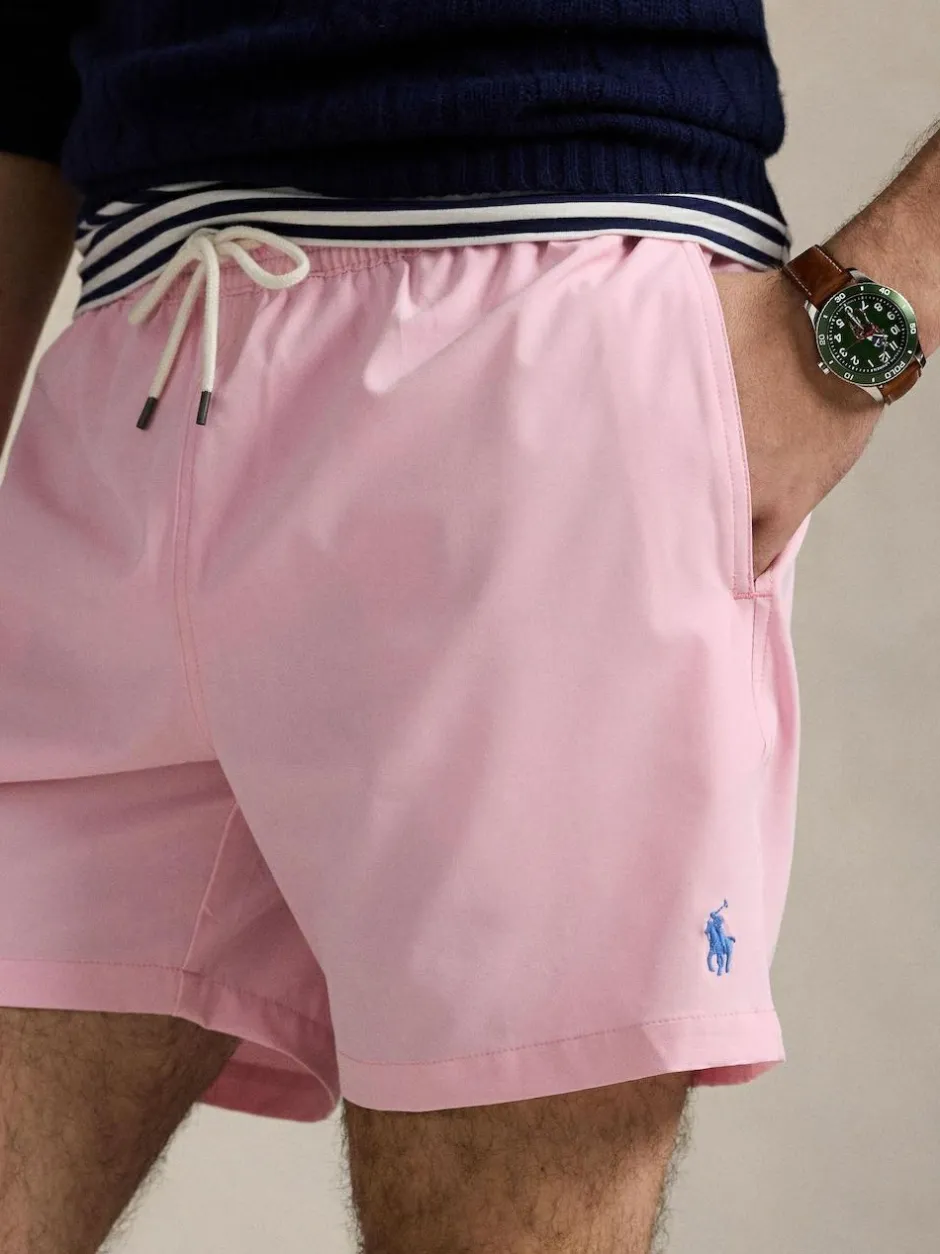 Polo Ralph Lauren Traveller Classic Swim Shorts Pink Outlet