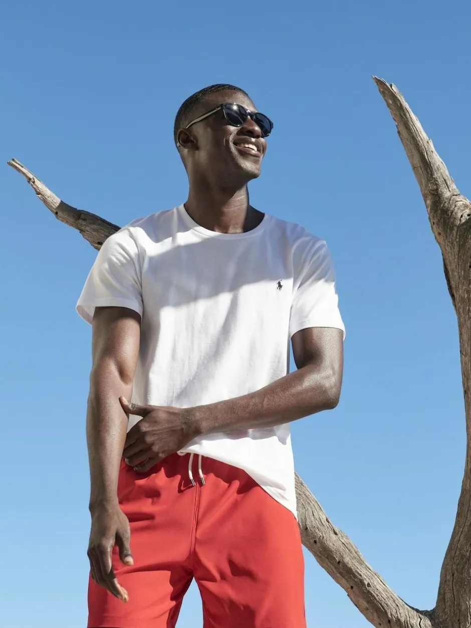 Polo Ralph Lauren Logo Cotton Jersey T-Shirt White Sale