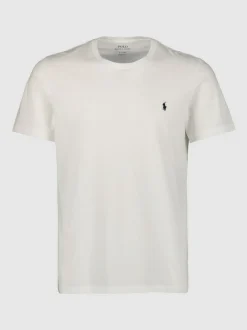 Polo Ralph Lauren Logo Cotton Jersey T-Shirt White Sale