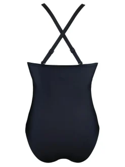 Pour Moi Beach Bound High Neck Swimsuit Black