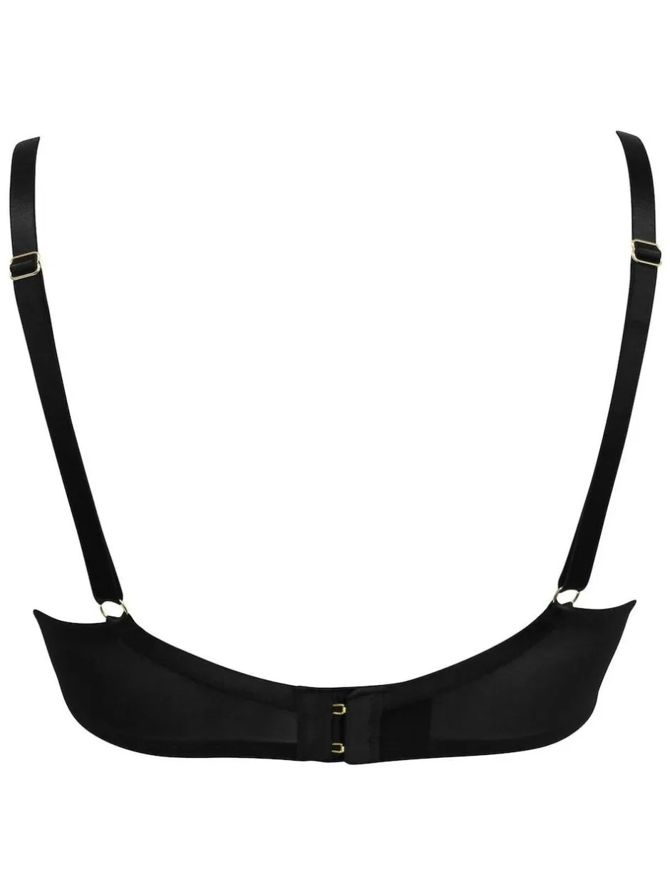 Pour Moi For Your Eyes Only Underwired Quarter Cup Bra Black Best