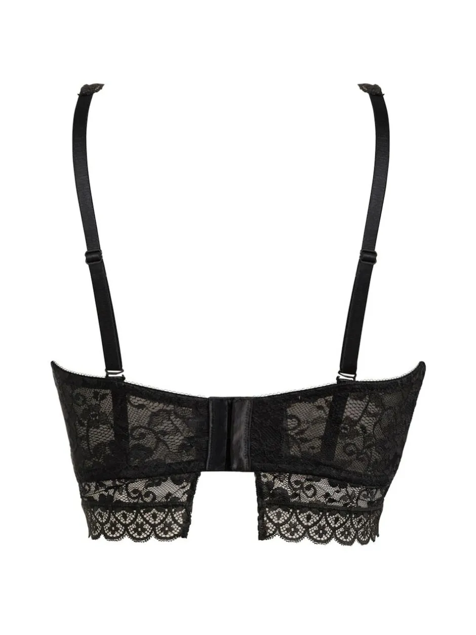 Pour Moi Strapless Rebel Bra Black Clearance