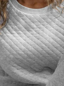 Pour Moi Grey Quilted Lounge Pyjamas
