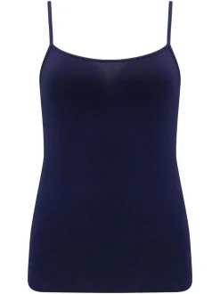 Pour Moi Cami Second Skin Thermal Navy Best