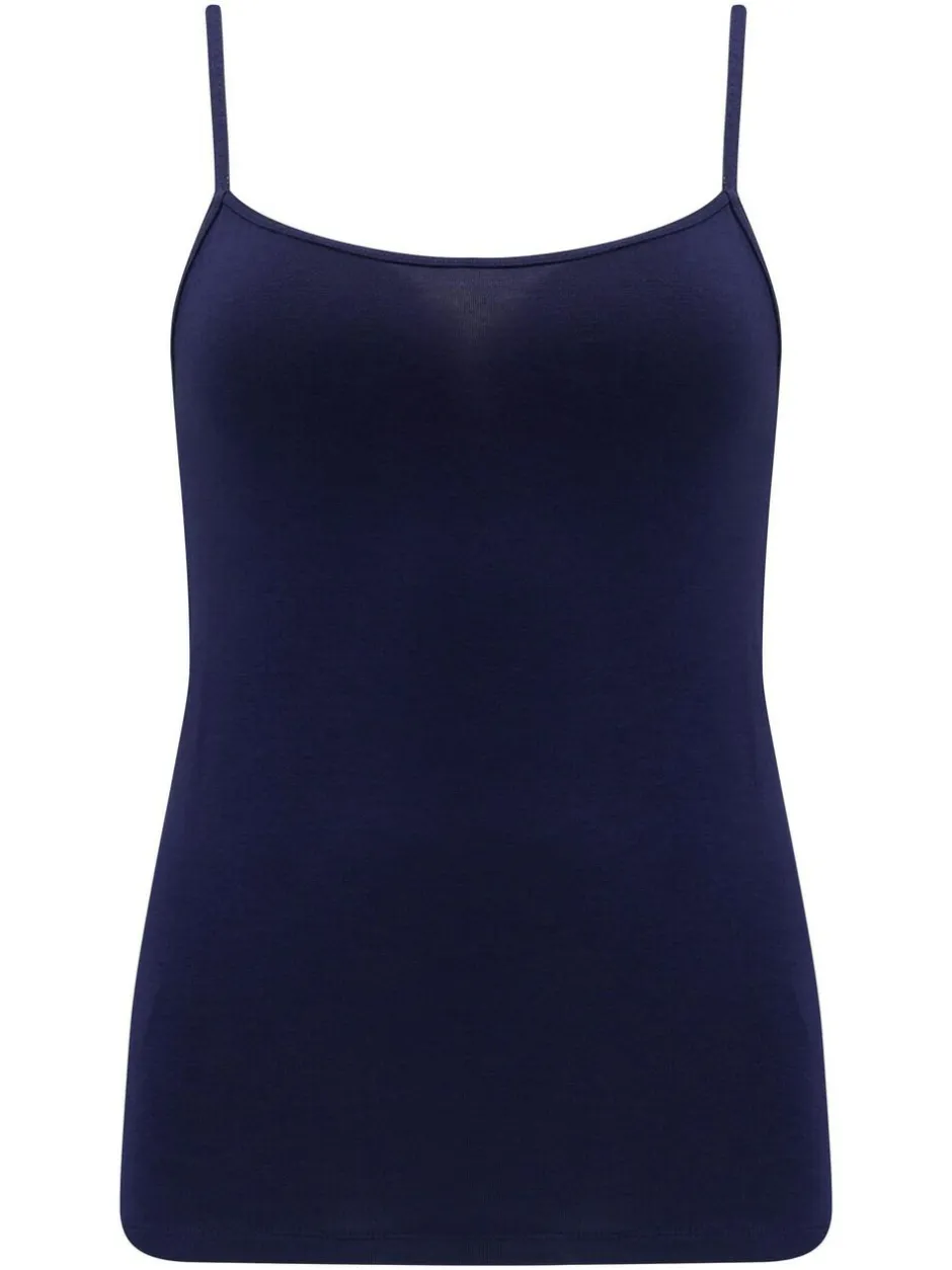 Pour Moi Cami Second Skin Thermal Navy Best