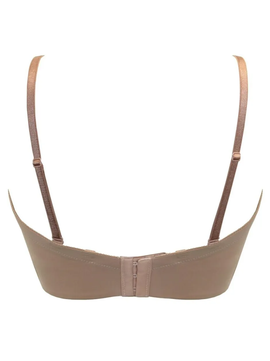 Pour Moi Bustier Definitions Bra Nude New