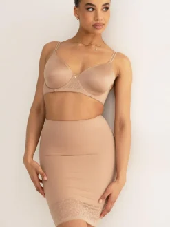 Pour Moi Effortless Tummy Control Half Slip Shapewear Nude Best