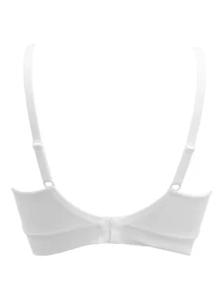Pour Moi Non Wired Love to Lounge Cotton Non Wired Bra White Discount