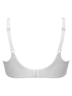 Pour Moi Viva Luxe Non-Padded Side Support Bra White Outlet