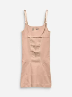 Next Firm Tummy Control Wear Your Own Bra Slip Praline Nude