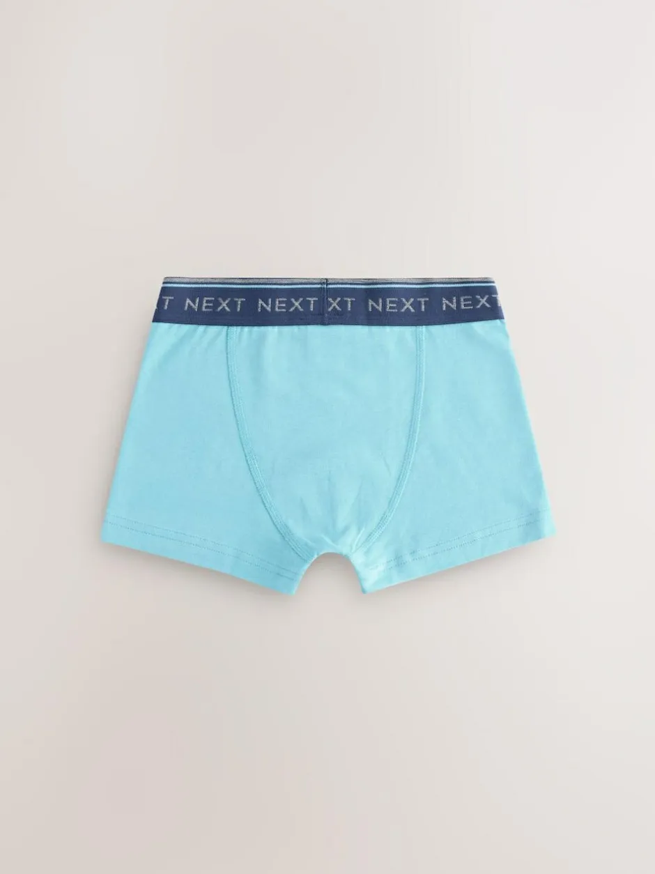 Next Primary Colours with Black Waistband Trunks 7 Pack (2-16yrs) Best