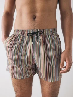 PS Paul Smith Black Printed Swim Shorts Best