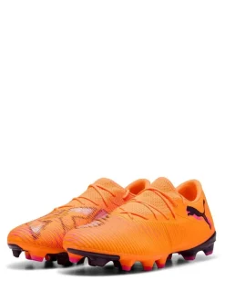 Puma Orange Mens Future 8 Match Low Firm Ground Football Boots Best