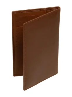Pure Luxuries London 'George' Leather Card Holder Brown Sale