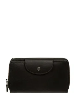 Pure Luxuries London 'Tara' Leather Purse Black Online