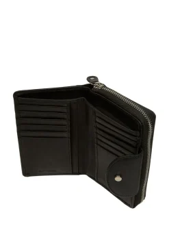 Pure Luxuries London 'Tara' Leather Purse Black Online