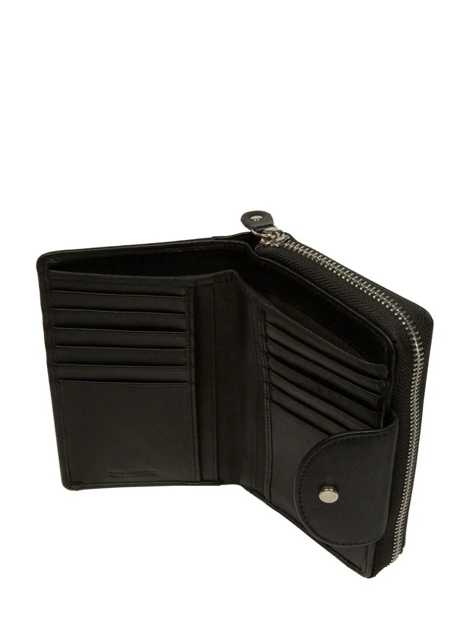 Pure Luxuries London 'Tara' Leather Purse Black Online