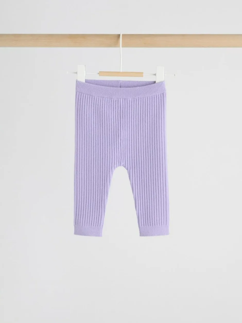 Next Purple Baby Knitted Jumper and Leggings Set 2 Piece (0mths-3yrs) Discount
