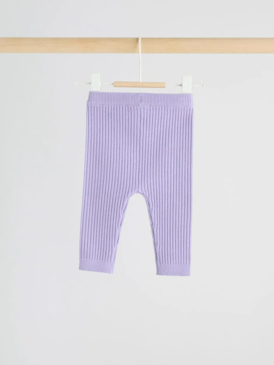 Next Purple Baby Knitted Jumper and Leggings Set 2 Piece (0mths-3yrs) Discount