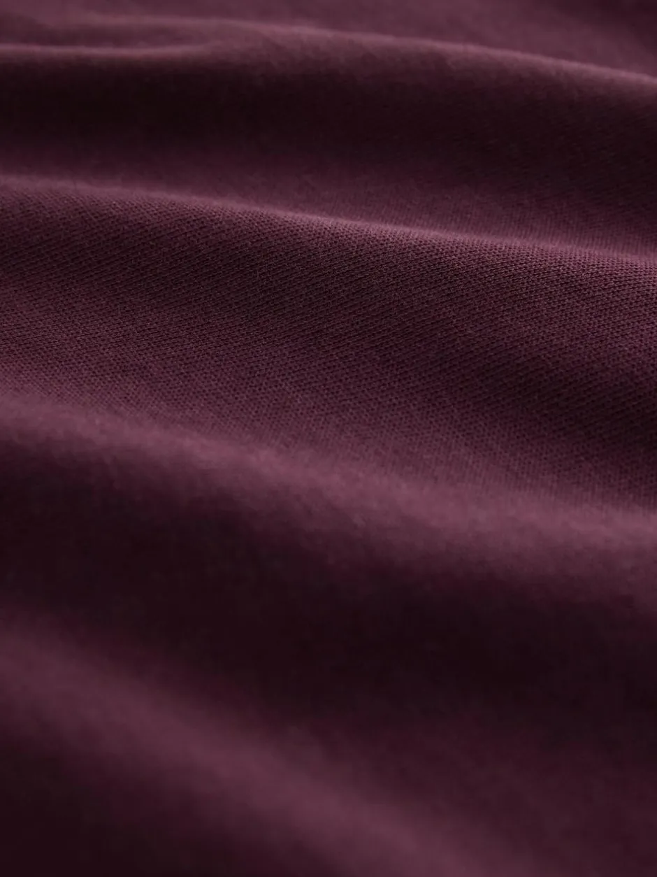 Next Purple Fig Relaxed Fit Heavyweight T-Shirt