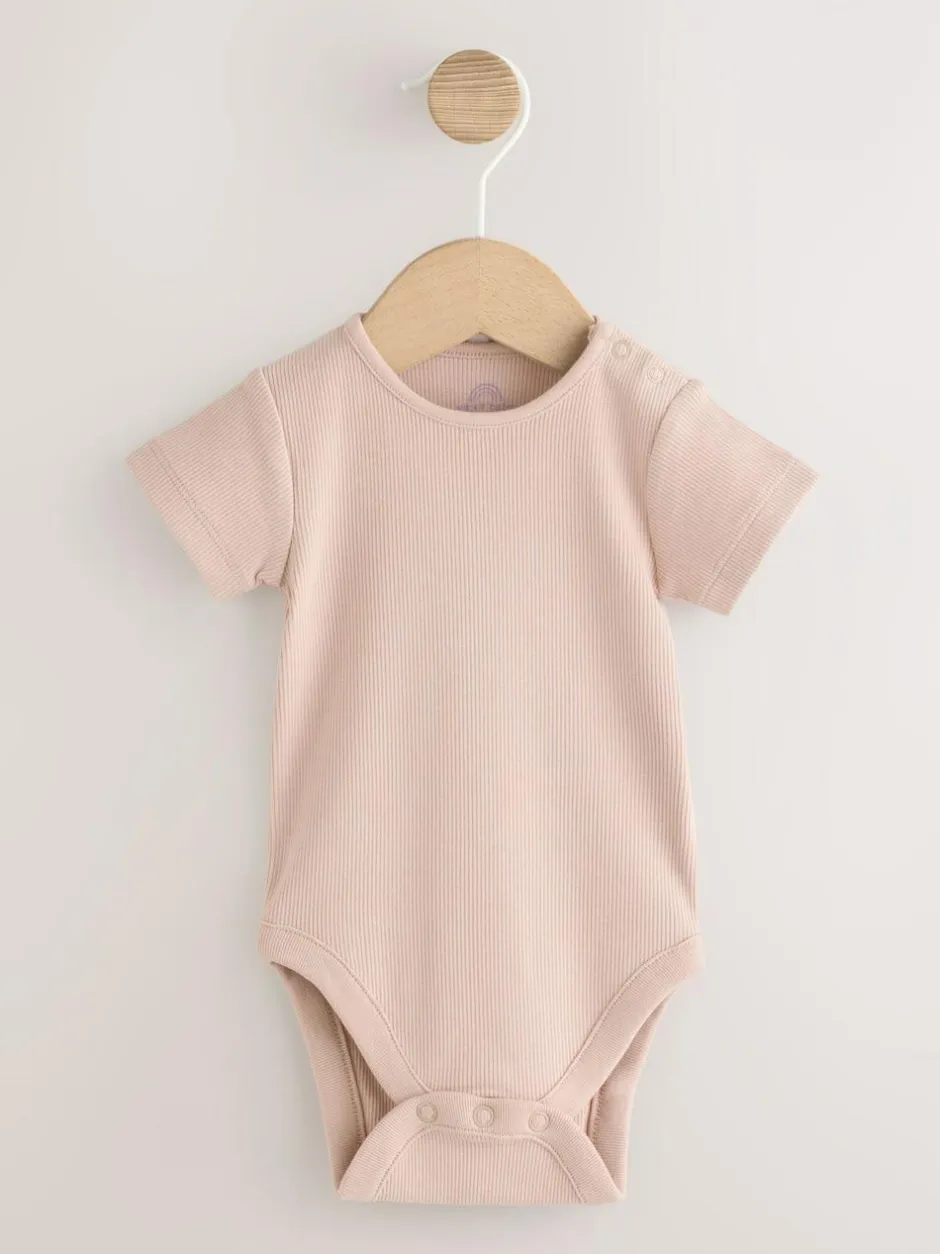 Next Baby Jersey Dungarees and Bodysuits Set 2 Piece (0mths-3yrs) Purple Floral New