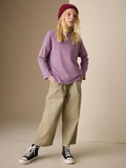 Next Long Sleeve Top (3-16yrs) Purple Discount