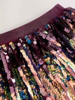 Next Purple Ombre Sequin Skirt (3-16yrs) Best