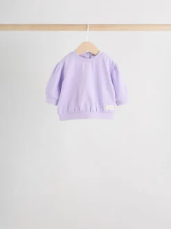 Next Baby Sweatshirt & Joggers 6 Piece Set (0mths-2yrs) Purple/ Pink/ Blue Sale