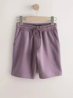 Next Purple Regular Fit Basic Shorts (3-16yrs) Hot