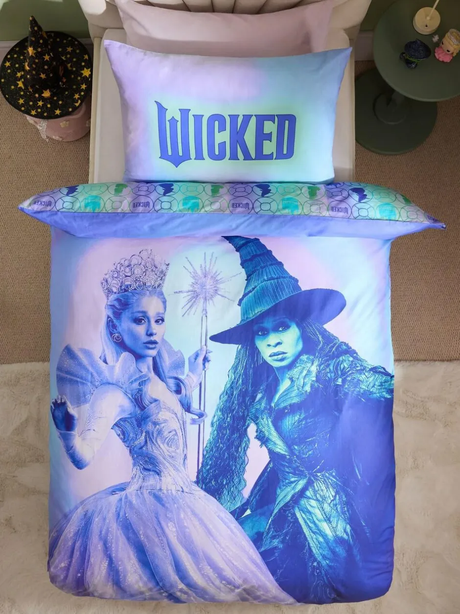 Next Purple/Blue Wicked Duvet Cover and Pillowcase Set Discount
