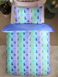 Next Purple/Blue Wicked Duvet Cover and Pillowcase Set Discount