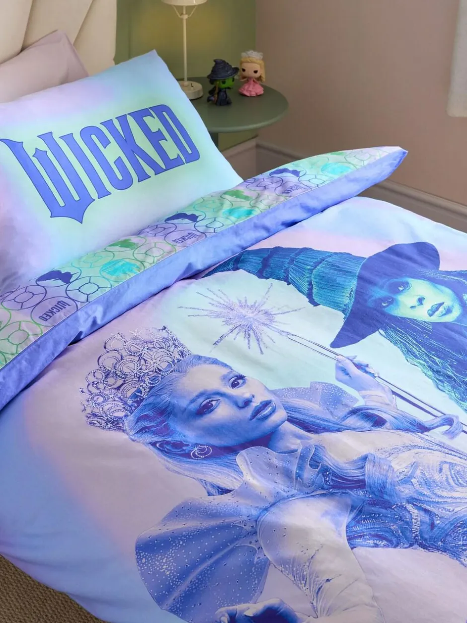 Next Purple/Blue Wicked Duvet Cover and Pillowcase Set Discount